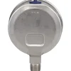 Pressure Gauge: 4" Dial, 0 to 100 psi, 1/2" Thread, NPT, Lower Mount