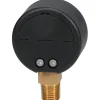 Pressure Gauge: 2" Dial, 0 to 100 psi, 1/4" Thread, NPT, Lower Mount
