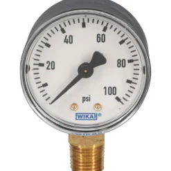 Pressure Gauge: 2