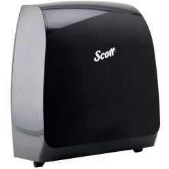 Pro Automatic Hard Roll Towel Dispenser, Black, for Blue Core Scott Pro Roll Towels, 12.66