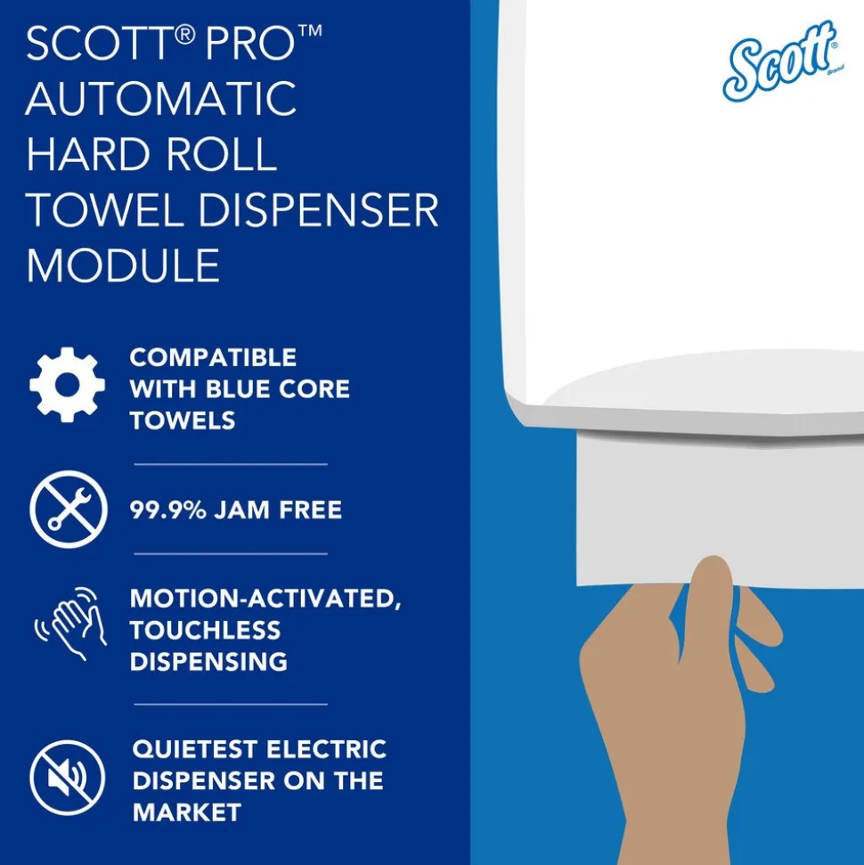 Pro Automatic Hard Roll Towel Dispenser Module Only, for Blue Core Scott Pro Roll Towels