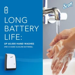Pro High Capacity Automatic Skin Care Dispenser, Touchless Dispensing, White, 1.2 L Capacity, 7.29