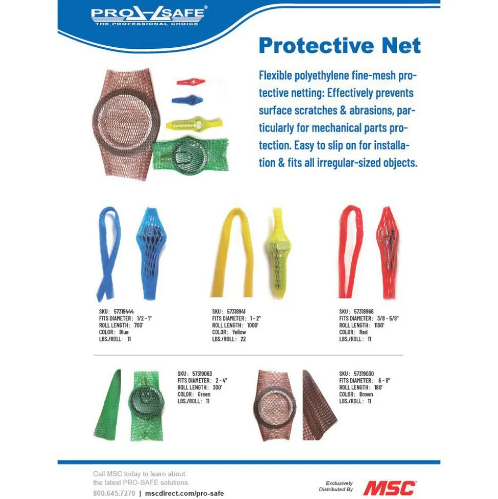 Protective Netting - 2-4" x 300', Green