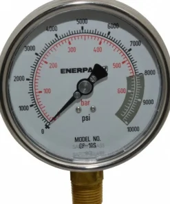 0 - 10,000 psi Dry Hydraulic Pressure Gauge