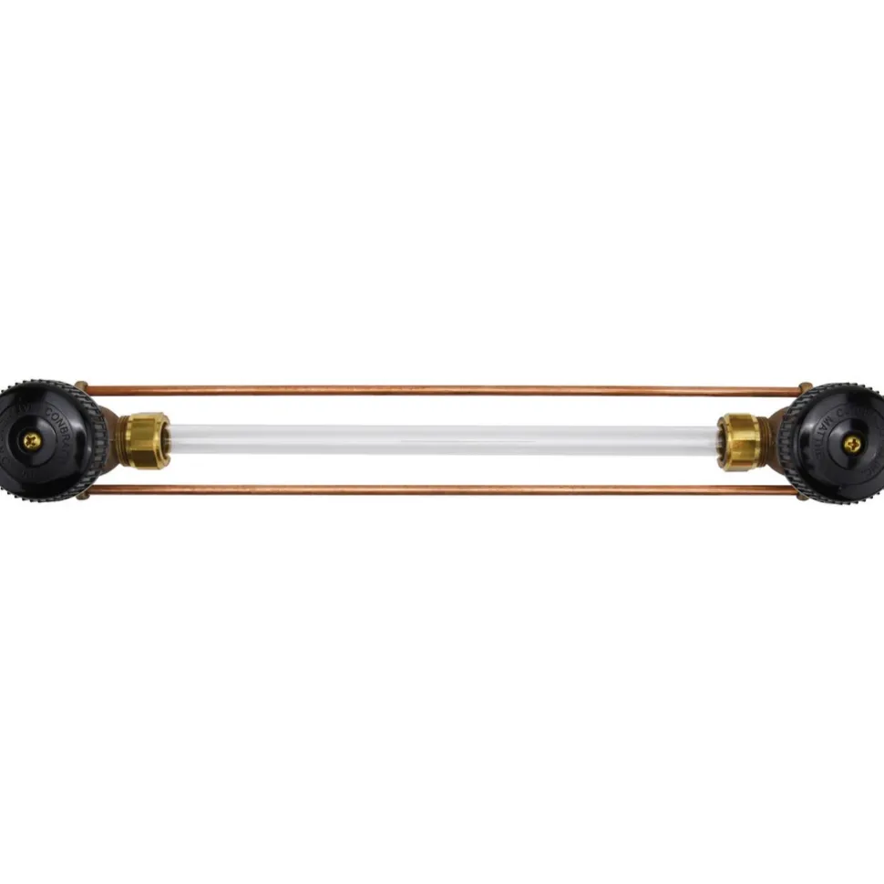 400 psi Working Pressure, 200 Max psi, Bronze Liquid Level Gage Glass