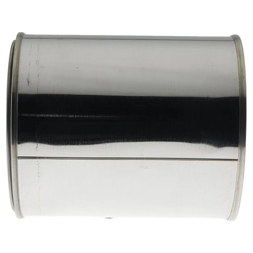 1 pt Round Tin Can with Lid
