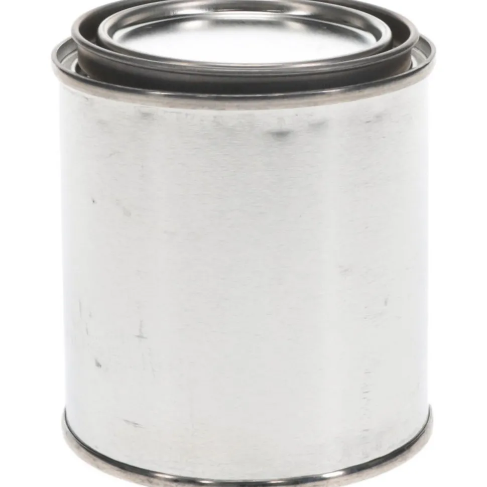1/2 pt Round Tin Can with Lid
