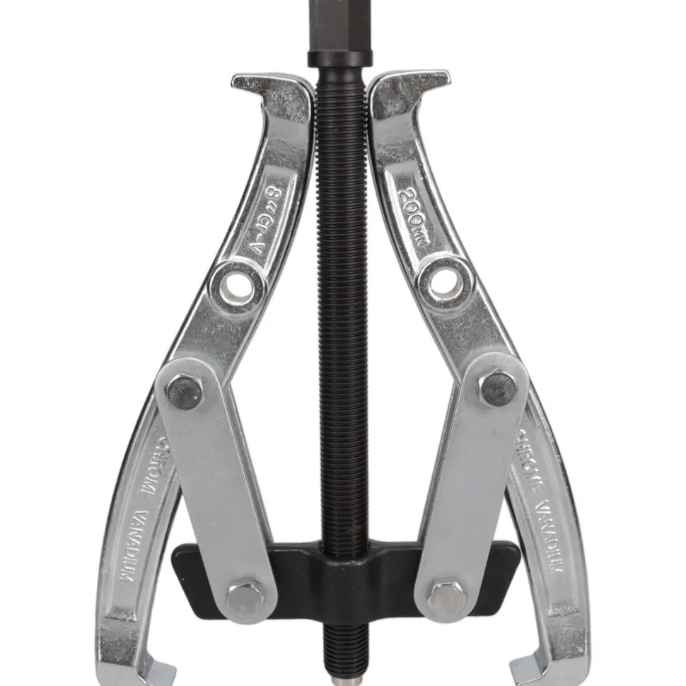 Pullers & Separators; Type: Standard Puller; Gear Puller; Applications: Gears; Application: Gears; Maximum Spread (Inch): 9-1/2; Minimum Spread (Decimal Inch): 2.8; Number Of Jaws: 2; Reach (Inch): 5-1/2; Overall Length (Inch): 9-39/64; Center Bolt Dia: 0.700; Center Bolt Length: 8.900