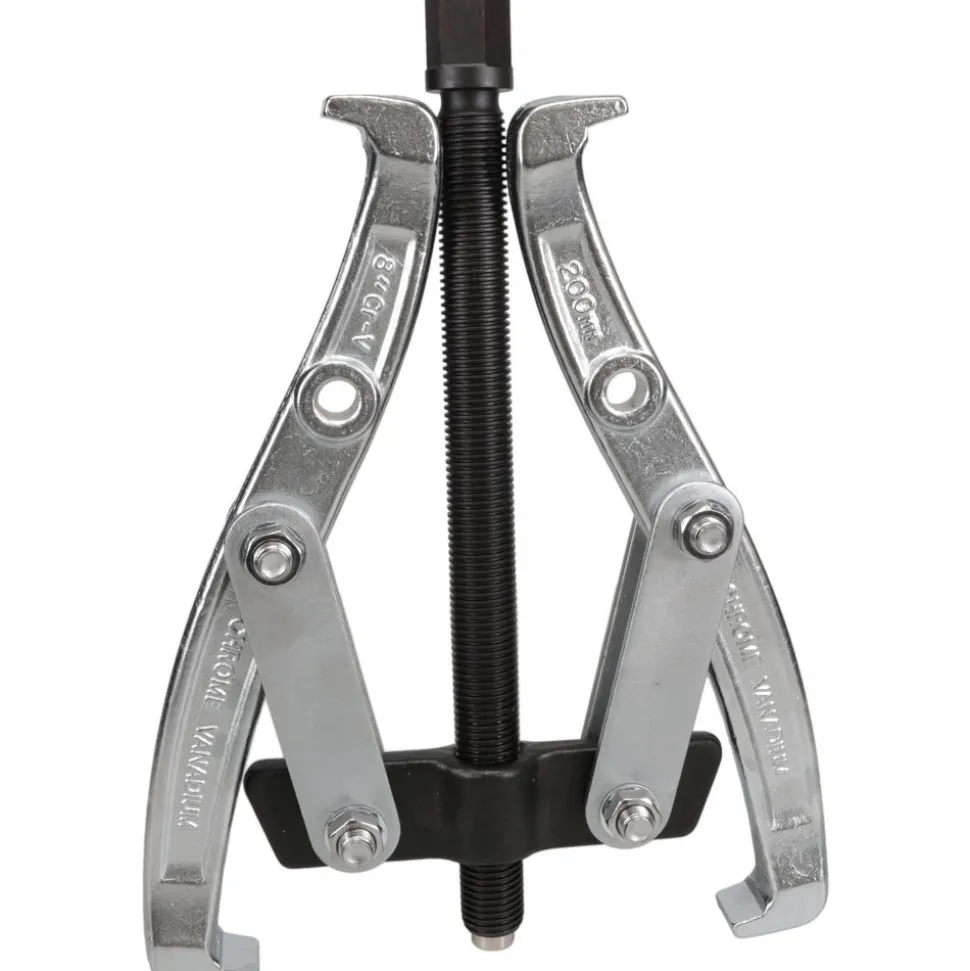 Pullers & Separators; Type: Standard Puller; Gear Puller; Applications: Gears; Application: Gears; Maximum Spread (Inch): 9-1/2; Minimum Spread (Decimal Inch): 2.8; Number Of Jaws: 2; Reach (Inch): 5-1/2; Overall Length (Inch): 9-39/64; Center Bolt Dia: 0.700; Center Bolt Length: 8.900