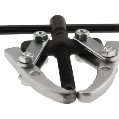 Pullers & Separators; Type: Standard Puller; Gear Puller; Applications: Gears; Application: Gears; Maximum Spread (Inch): 4; Minimum Spread (Decimal Inch): 1.6; Number Of Jaws: 2; Reach (Inch): 2-1/2; Overall Length (Inch): 5-7/64; Center Bolt Dia: 0.400; Center Bolt Length: 4.900
