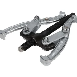 Pullers & Separators; Type: Standard Puller; Gear Puller; Applications: Gears; Application: Gears; Maximum Spread (Inch): 8; Minimum Spread (Decimal Inch): 2.4; Number Of Jaws: 2; Reach (Inch): 3-1/2; Overall Length (Inch): 7-1/2; Center Bolt Dia: 0.600; Center Bolt Length: 6.900