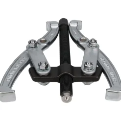 Pullers & Separators; Type: Standard Puller; Gear Puller; Applications: Gears; Application: Gears; Maximum Spread (Inch): 8; Minimum Spread (Decimal Inch): 2.4; Number Of Jaws: 2; Reach (Inch): 3-1/2; Overall Length (Inch): 7-1/2; Center Bolt Dia: 0.600; Center Bolt Length: 6.900