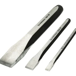 Punch & Chisel Set: 27 Pc, 1/4 - 1" Chisel, 3/16 - 1/4" Punch