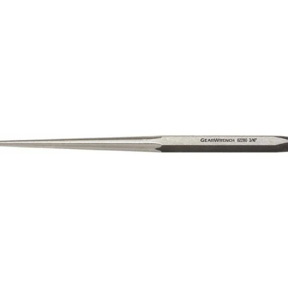 Punches: Punch Type: Long Taper; Material: Alloy Steel; Punch Size (Fractional Inch): 1/4