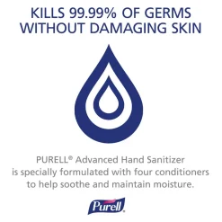 PURELL Advanced Hand Sanitizer Refreshing Gel for First Aid Providers, 4 fl oz Flip-Cap Bottle