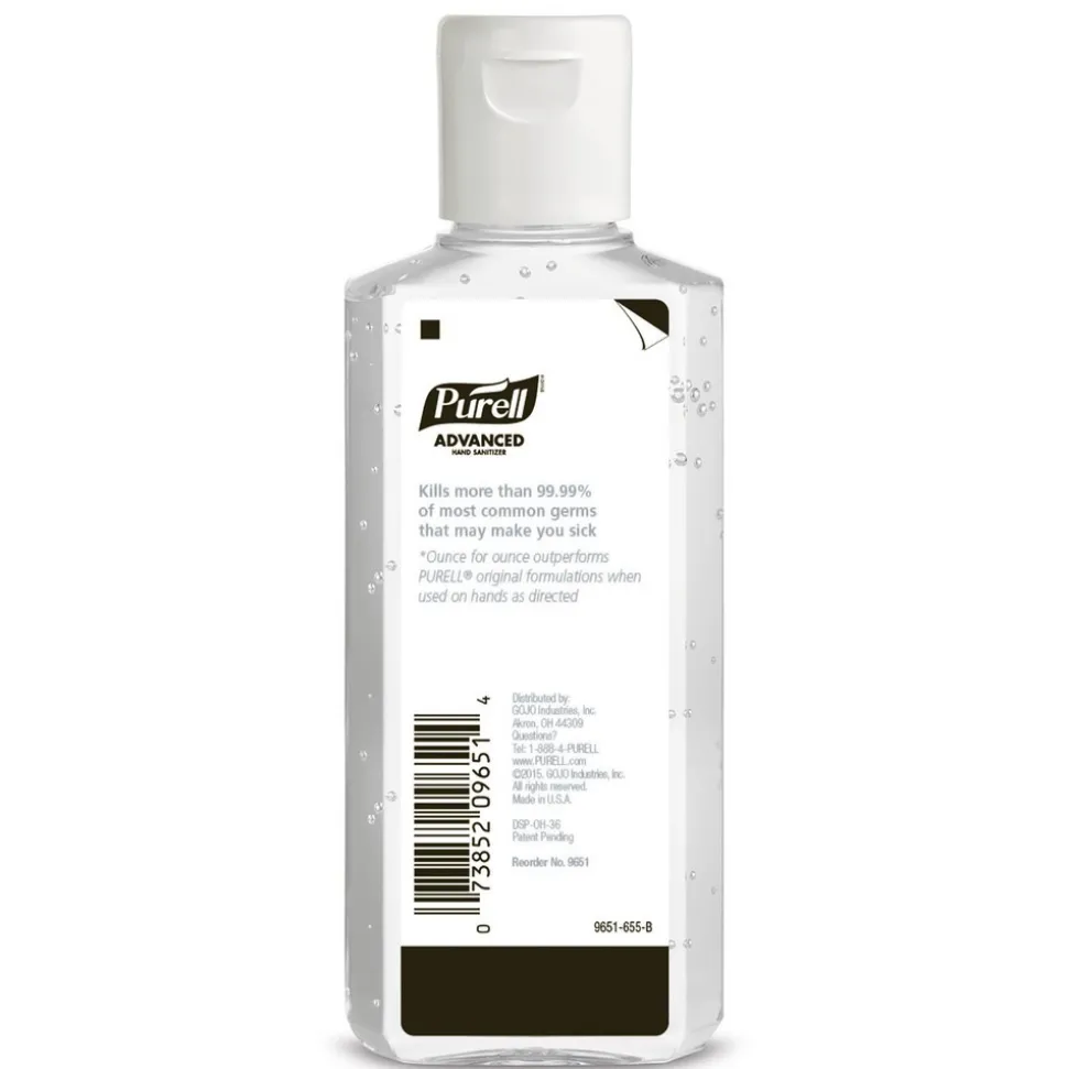 PURELL Advanced Hand Sanitizer Refreshing Gel for First Aid Providers, 4 fl oz Flip-Cap Bottle