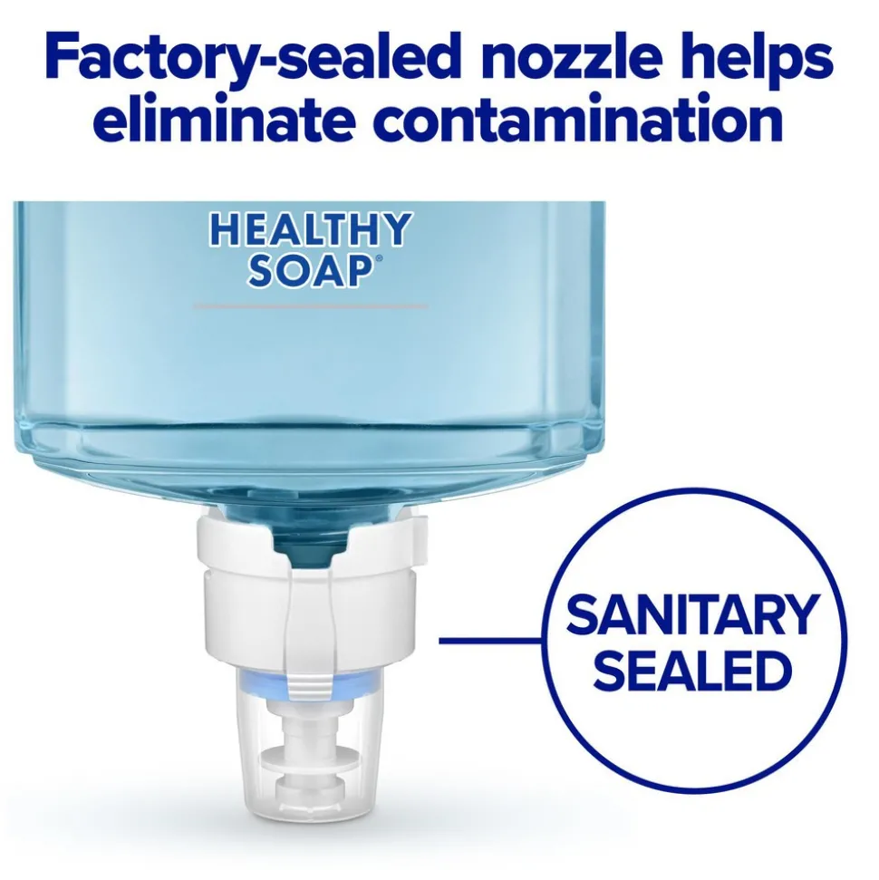 PURELL Brand HEALTHY SOAP Gentle and Free Foam, 1200 mL Refill for PURELL ES8 Automatic Soap Dispenser, 2/Case