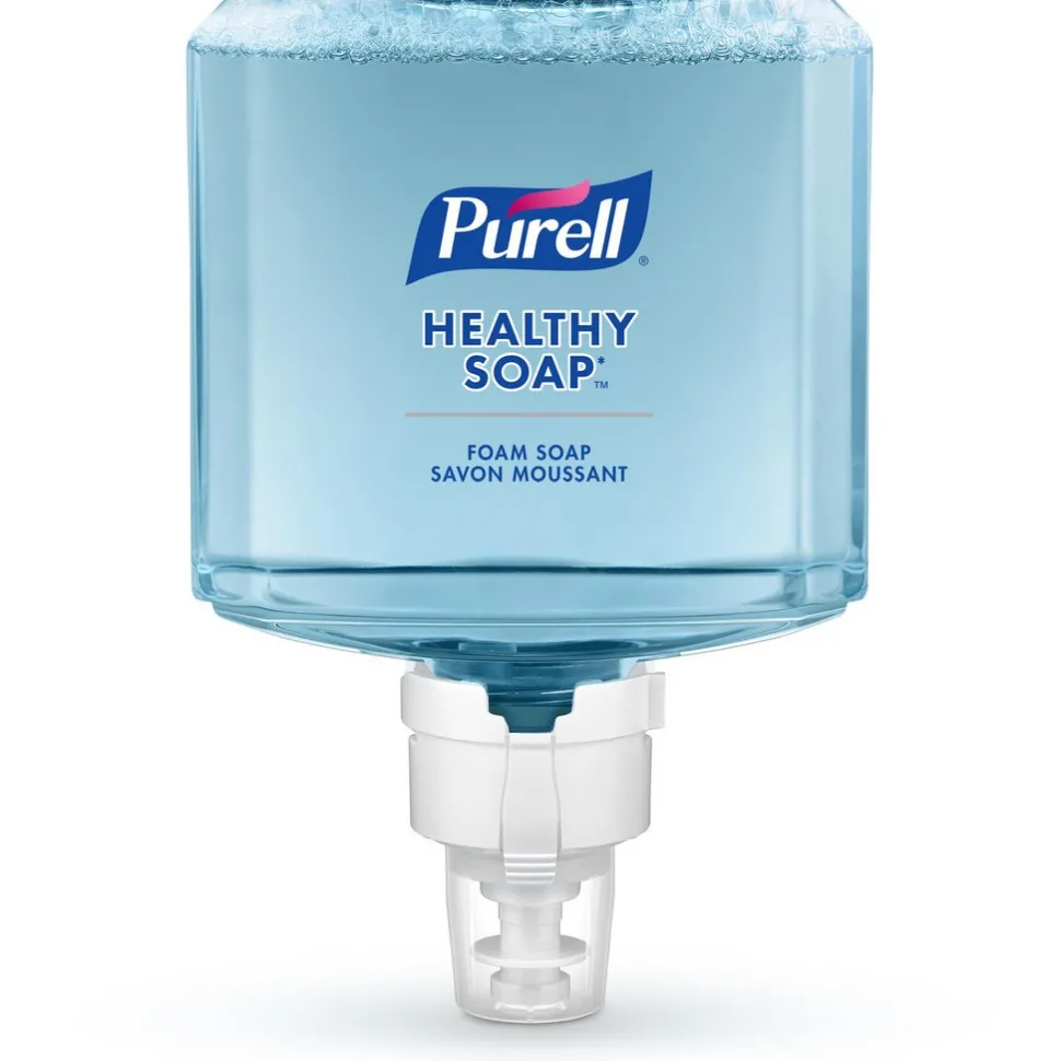PURELL Brand HEALTHY SOAP Gentle and Free Foam, 1200 mL Refill for PURELL ES8 Automatic Soap Dispenser, 2/Case