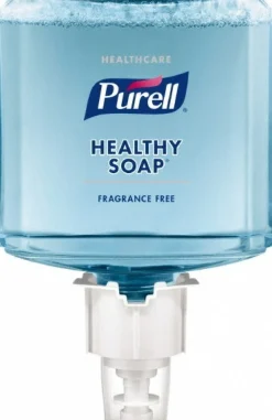 PURELL Brand HEALTHY SOAP Gentle and Free Foam, Fragrance Free, 1200 mL Refill for PURELL ES4 Manual Dispenser, 2/Case