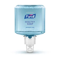 PURELL Brand HEALTHY SOAP Gentle and Free Foam, Fragrance Free, 1200 mL Refill for PURELL ES4 Manual Dispenser, 2/Case
