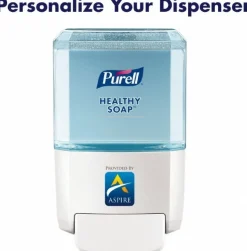 PURELL ES4 Manual Hand Soap Dispenser, Compatible with 1200 mL PURELL ES4 Soap Refills, White