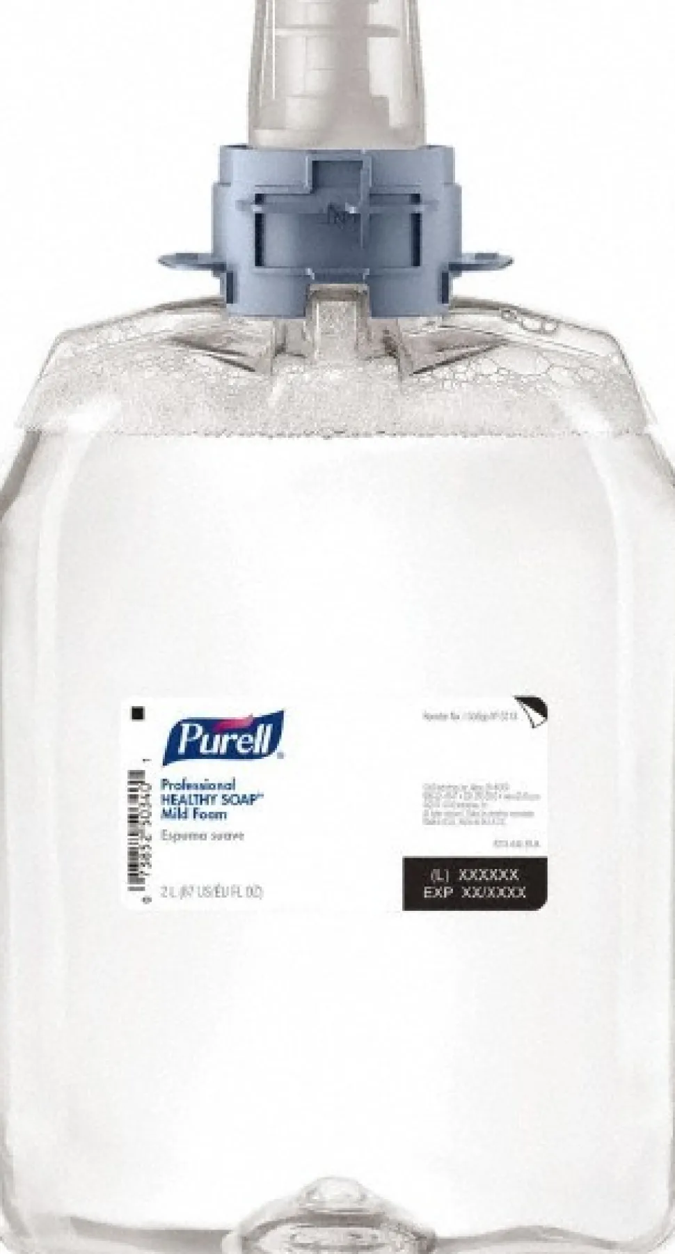 PURELL HEALTHY SOAP Mild Foam, Fragrance Free, 2000 mL Refill for PURELL FMX-20 Manual Soap Dispenser