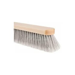 Push Broom: 36" Wide, Polypropylene Bristle
