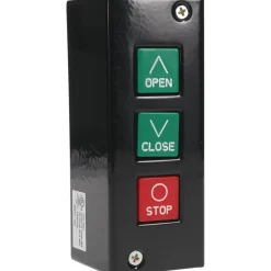 Push-Button Control Station: Momentary, NO/NC, Open, Close & Stop