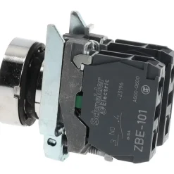 Push-Button Switch: 22 mm Mounting Hole Dia, Momentary (MO)