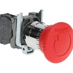 Push-Button Switch: 22 mm Mounting Hole Dia, Trigger Action