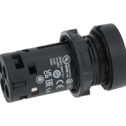 Push-Button Switch: 22 mm Mounting Hole Dia, Momentary (MO)