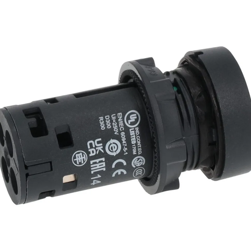 Push-Button Switch: 22 mm Mounting Hole Dia, Momentary (MO)