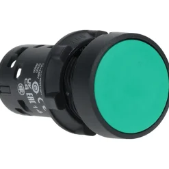 Push-Button Switch: 22 mm Mounting Hole Dia, Momentary (MO)