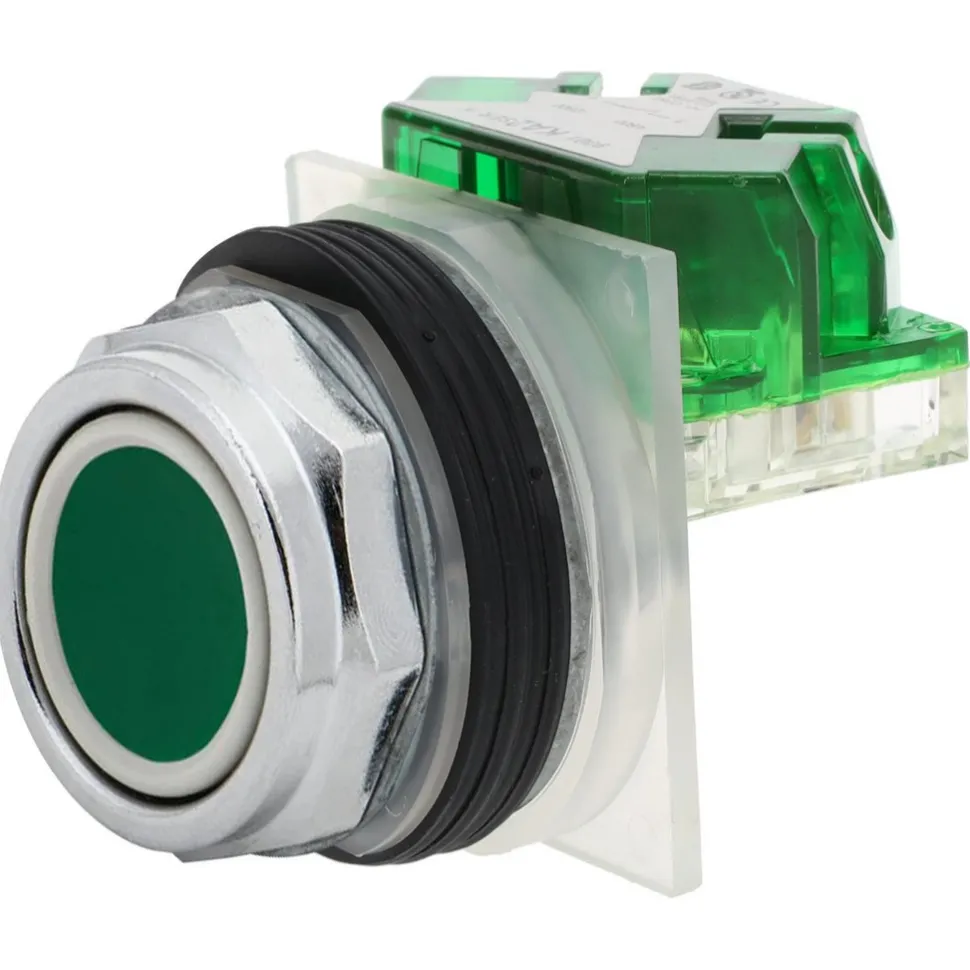 Push-Button Switch: 30 mm Mounting Hole Dia, Momentary (MO)