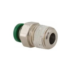 Push-to-Connect Push-to-Connect x Male NPTF Fitting: Connector, 1/4 Thread, NPTF, 1/4