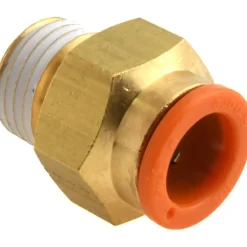Push-to-Connect Push-to-Connect Fitting: Connector, NPT, 3/8