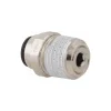 Push-to-Connect Tube x MNPT Fitting: Connector, NPT, 1/4" OD