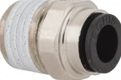 Push-to-Connect Tube x MNPT Fitting: Connector, NPT, 1/4" OD