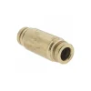 Push-to-Connect Tube x Tube Fitting: Union, 1/4" OD