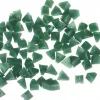 Pyramid Tumbling Media: Plastic Carrier, Aluminum Oxide Abrasive, 1/4" Long, 1/4" High