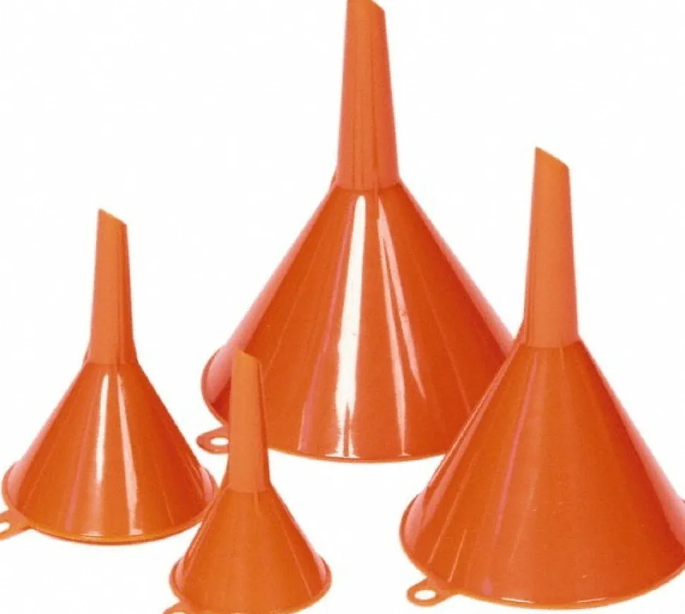 0.31 Qt Capacity Polyethylene Funnel Set