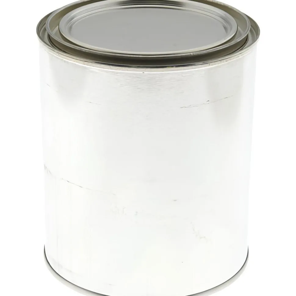 1 qt Round Tin Can with Lid