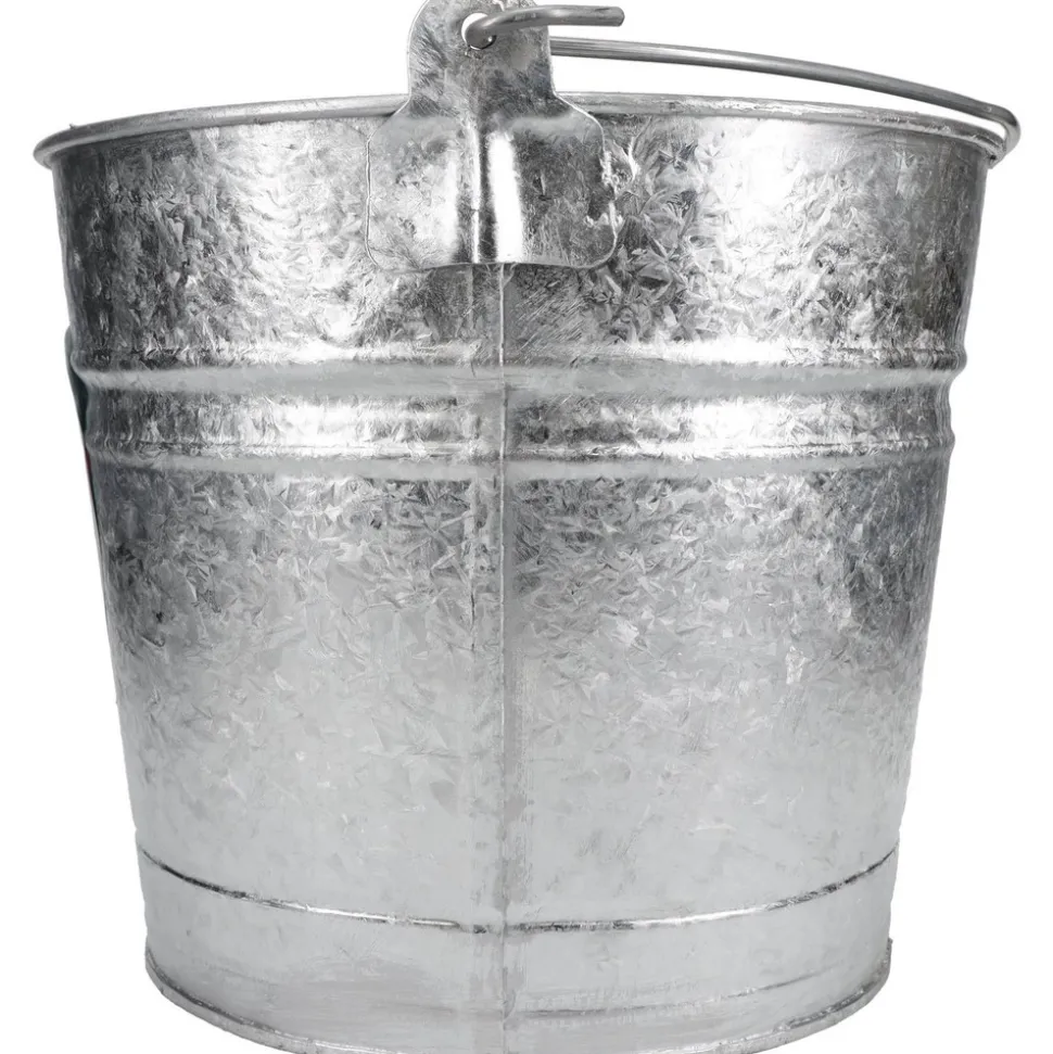10-Quart Hot-Dipped Galvanized Steel Pail