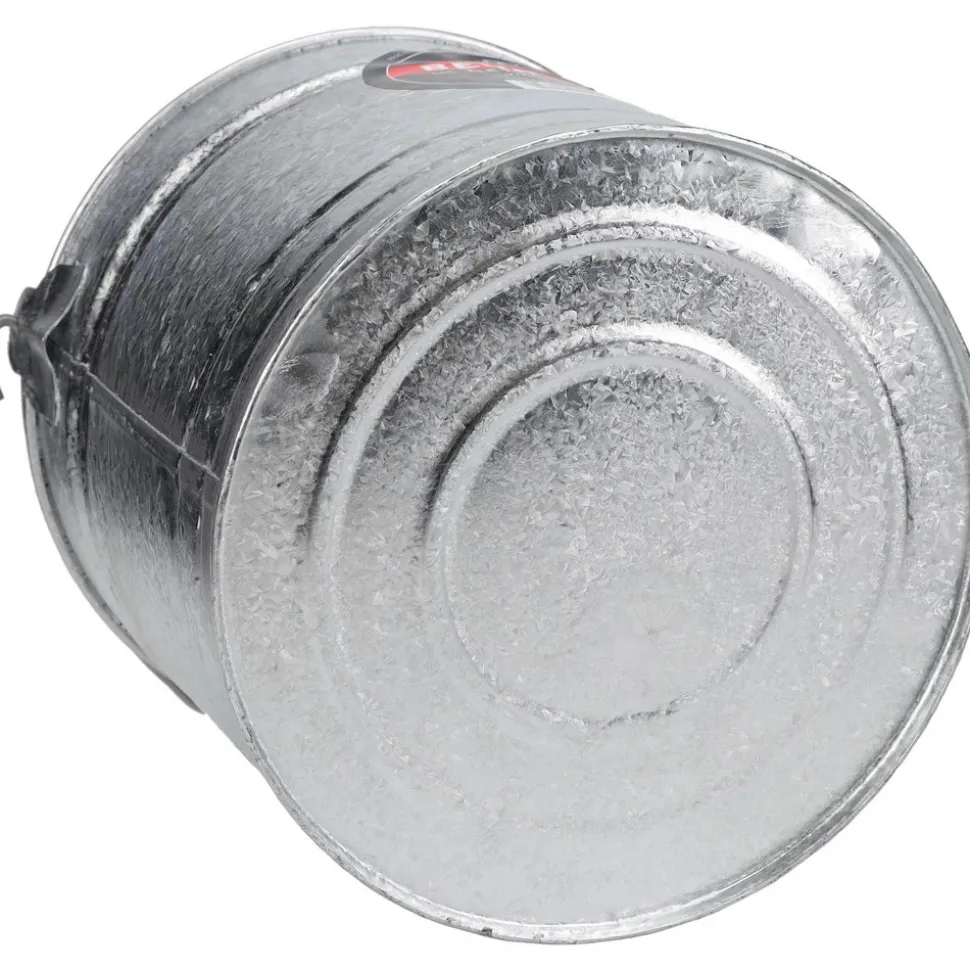 10-Quart Hot-Dipped Galvanized Steel Pail