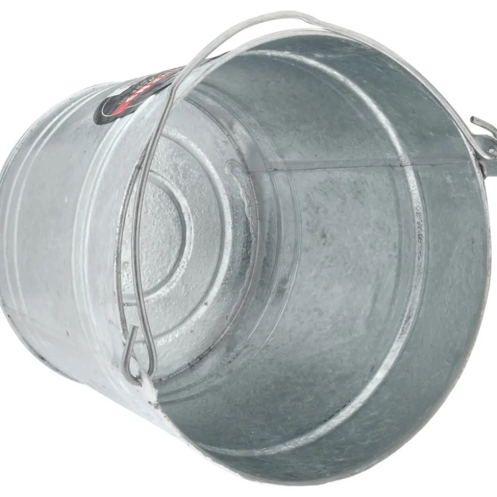 12-Quart Hot-Dipped Galvanized Steel Pail