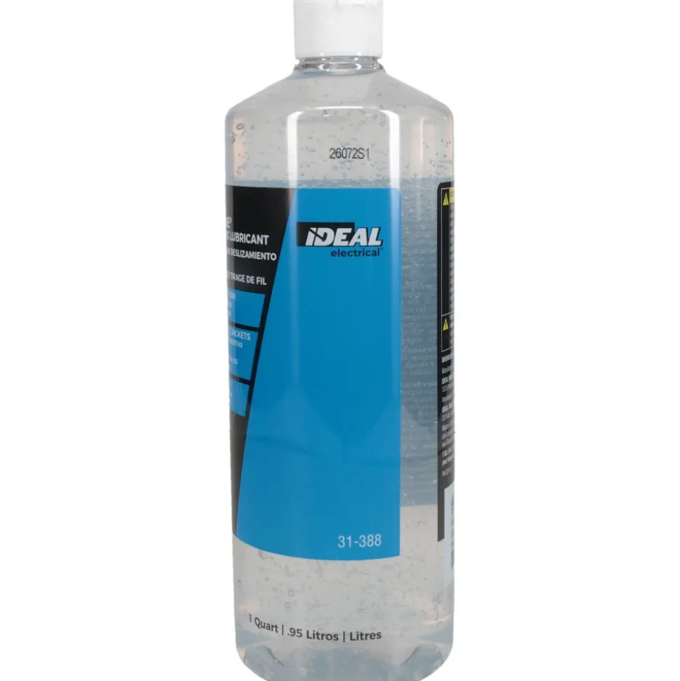 1 Quart Squeeze Bottle, Clear Wire Pulling Lubricant Gel