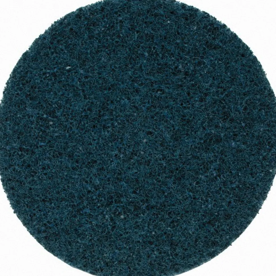 Quick-Change Disc: Roloc TR, 3" Dia, Aluminum Oxide, Non-Woven
