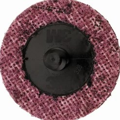 Quick-Change Disc: Roloc TR, 2" Dia, Aluminum Oxide, Non-Woven