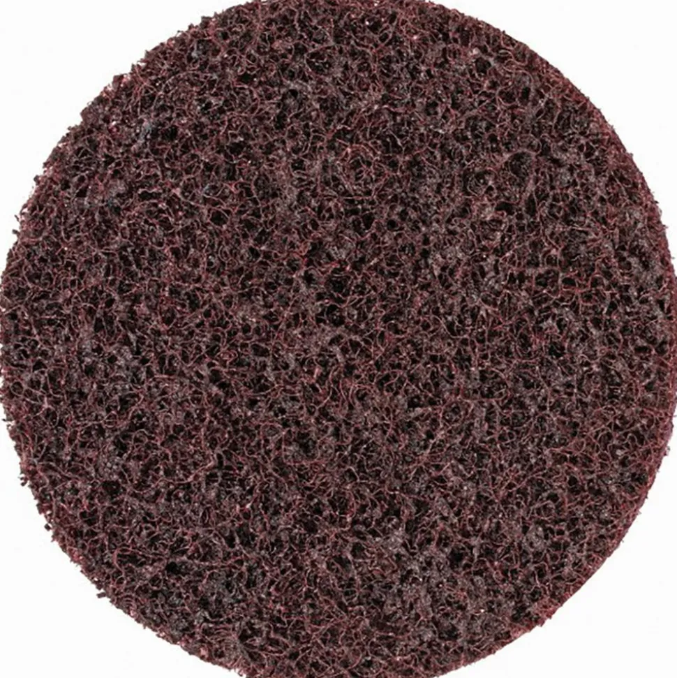 Quick-Change Disc: Roloc TR, 3" Dia, Aluminum Oxide, Non-Woven