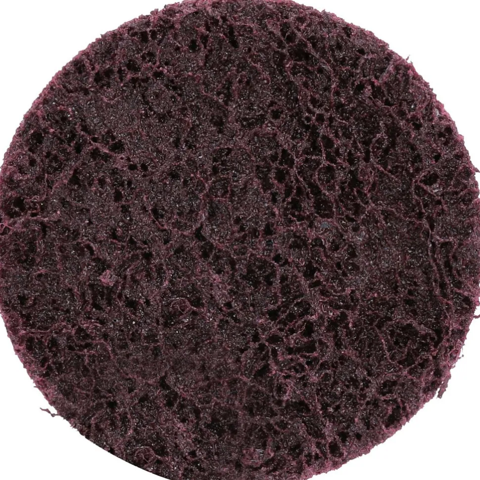 Quick-Change Disc: Type R, 2" Dia, Aluminum Oxide, Non-Woven